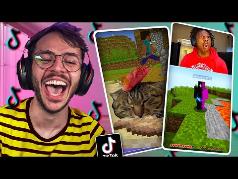 فرة على تيك توك ماين كرافت !
