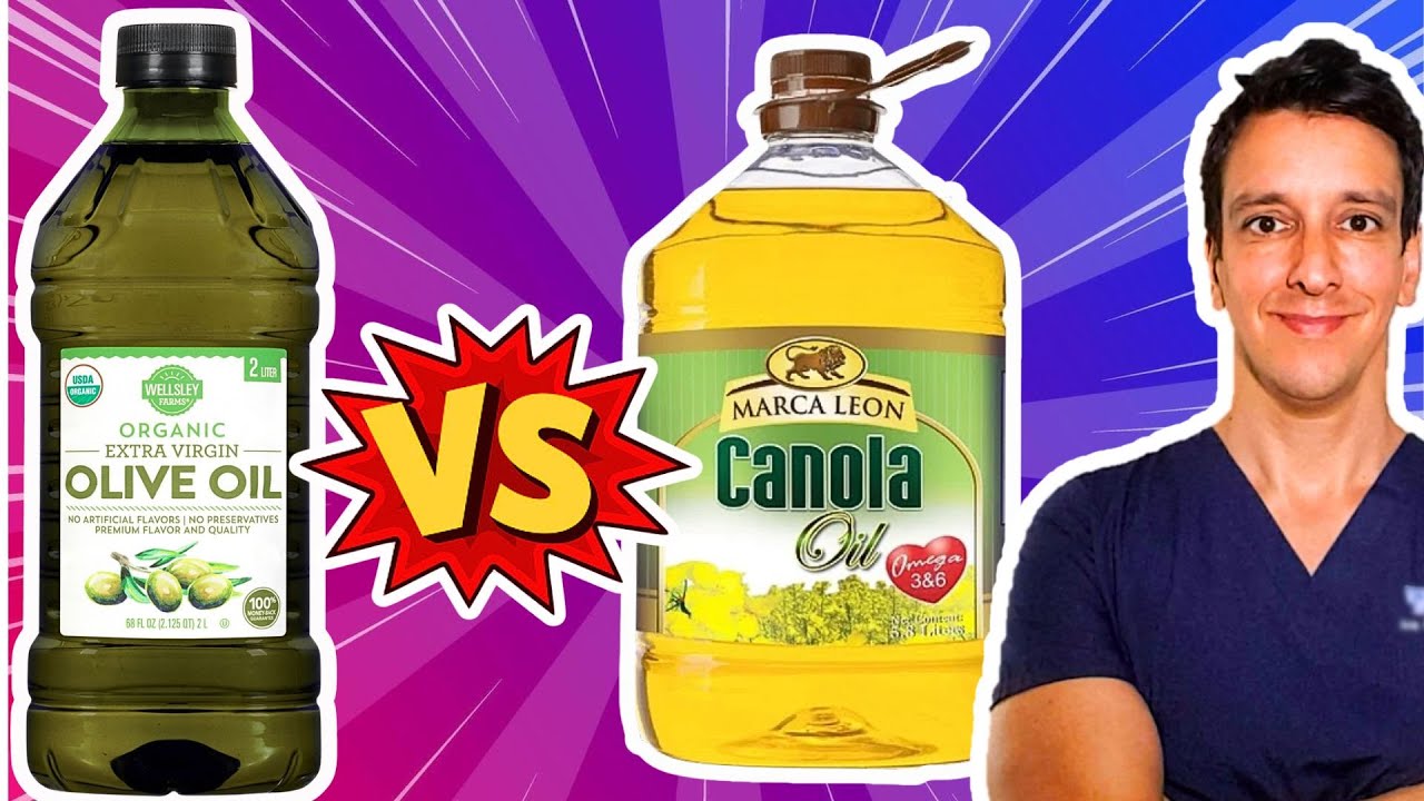 Olive Oil vs Canola Oil, which is healthier??
