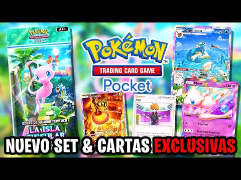 🚨 CONFIRMADAS Nuevas Cartas TCG Pocket & Nuevo Booster Pack Mythical Island el 17 de Diciembre!!