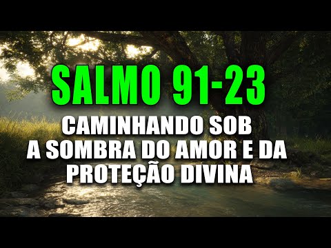 SALMO 23 E SALMO 91 – CAMINHANDO SOB A SOMBRA DO AMOR E DA PROTEÇÃO DIVINA