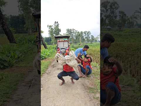 The boy stopped the rickshaw.