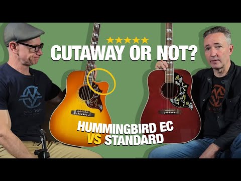 Does a Cutaway Affect Tone? Hummingbird Standard EC vs Non-Cutaway