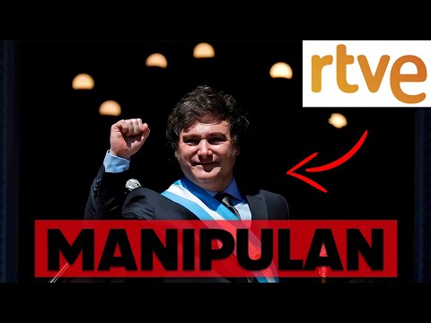 La televisión pública de España manipula los resultados del primer año de Javier Milei