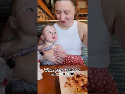 Baby who wankts to eat