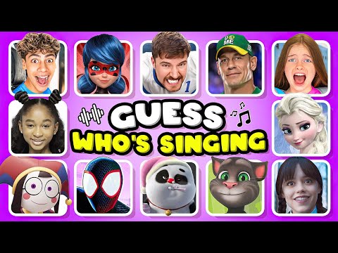 Guess The Meme & Miraculous Ladybug Characters ,Lay Lay, King Ferran, Salish Matter, MrBeast , Elsa