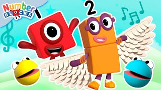 Numberblocks em Português Brasil | Aprenda a contar com os números 1 e 2 | Episódios completos