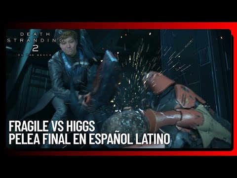 La pelea final de Fragile y Higgs Death Stranding 2
