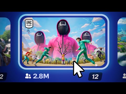 Fortnite SQUID GAME EVENT is NOW LIVE!