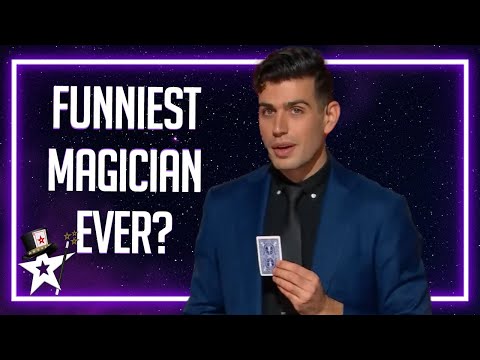 HILARIOUS Magician Charms Judges with his Magic