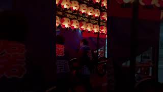 【2025 松川提灯祭り】石合町 方向転換
