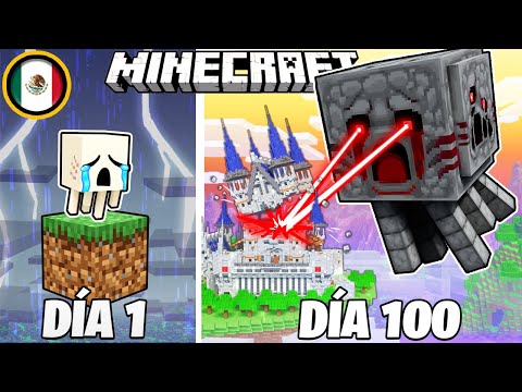 ¡Sobreviví 100 días como un DIOS GHAST en MINECRAFT!