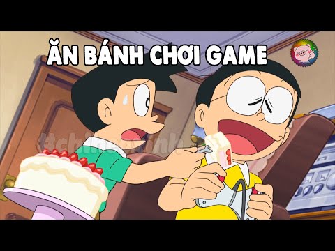 Review Doraemon - Nobita Ăn Bánh Chơi Game | #CHIHEOXINH | #1328