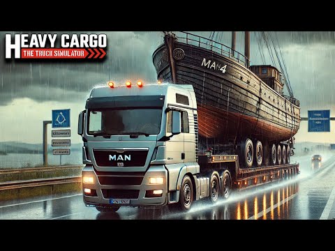 Heavy Cargo #10 -  Historisches Boot auf Reisen: Durch die Stadt zum Hafen!