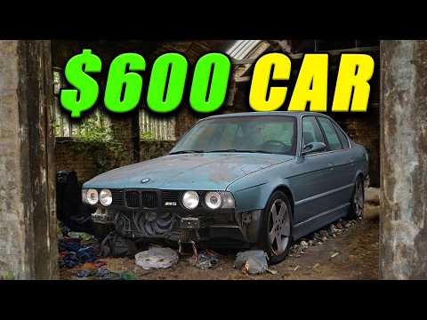 Rebuilding My Abandoned $600 BMW!