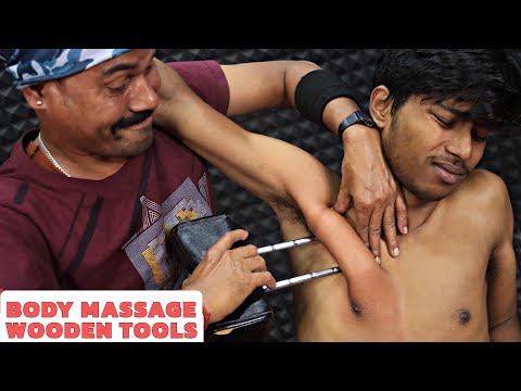 Extraordinary Massage Therapy by Biplob | Head Massage & Neck Cracking | Heavy Oil Body Massage ASMR