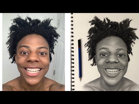 How to Draw iShowSpeed-Time-lapse