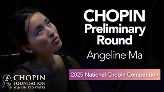 ANGELINE MA – Preliminary Round (11th National Chopin Competition)