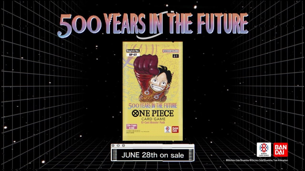 ONE PIECE CARD GAME BOOSTER PACK -500 YEARS IN THE FUTURE- is coming to stores! Trailer 2