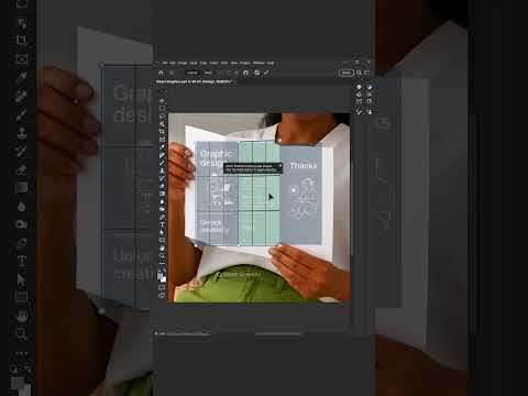 How to create Trifold Brochure mockup using Photoshop
