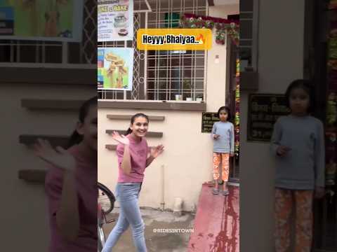 Famous Cute Girl ?? || Heyyy bhaiyaaa... || #shorts #girlreaction