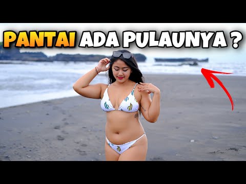 MAMI NOVITA JALAN" KE PANTAI YANG ADA PULAU TERPENCILNYA โผ๏ธ