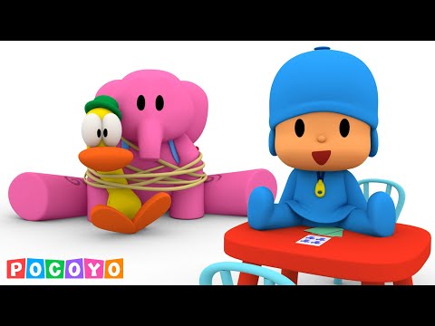 😸 𝗡𝗘𝗪 😸 Making friends at school! 🏫 Pocoyo's incredible NEW FRIENDSHIP | Pocoyo English | Cartoons ✨