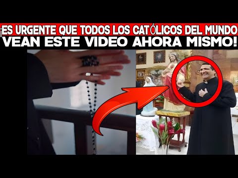 🚨¡ES URGENTE QUE TODOS LOS CATÓLICOS DEL MUNDO VEAN ESTE VIDEO AHORA MISMO!🚨