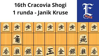 Nauka Shogi #214 16th Cracovia Janik Kruse