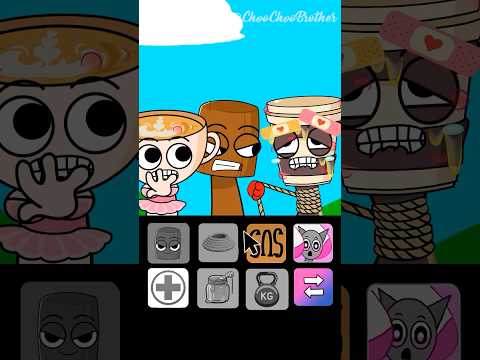 POV Incredibox Sprunki Sinner Edition - Ballerina Cappuccina’s Love Triangle  #incredibox #brainrot