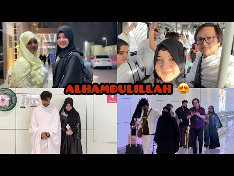 Allah kay ghar sey bulawa agaya❤️😭| Sub ek sath ja rahey umrah karney 😍 | @RabeecaKhan |