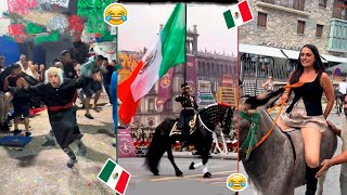 🚨 HUMOR MEXICANO VIRAL 😂🇲🇽 DIA DE LA INDEPENDENCIA! 🇲🇽 (SI TE RÍES PIERDES) | EL NEZY