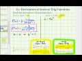 Derivatives and the Chain Rule