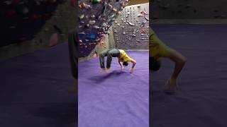 When the climbing gym is empty