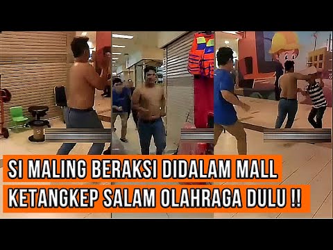 Kejar Kejaran Seru! Maling Kabel Ketahuan di Mall Taman Sari!