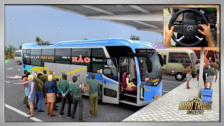 ETS2 -  KIA Granbird "24 Phòng" Nhà Xe HẢO Xuất Bến Lên Sài Gòn