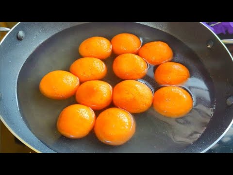 न मावा, न मिल्क पाउडर और न फटेंगे ,गुलाब जामुन बनाने का एकदम नया तरीका | Suji Gulab jamun Recipe