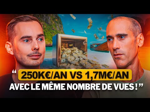 1,7M€ et 250K€ sur Youtube nos secrets avec Marc Bluersky de @lachainedelaverite
