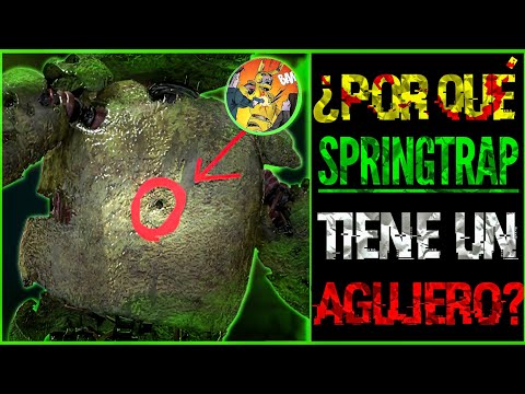 ¿Por Qué SPRINGTRAP Tiene Un AGUJERO? 3 Respuestas Rápidas A Misterios De Fnaf #18