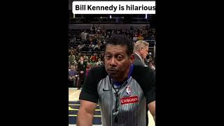NBA referee Bill Kennedy is hilarious #nba #basketball #sports #referee #lol #omg #funny #hilarious