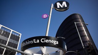Metro D Line Grand Opening Phase 1 To Wilshire La Cienega Station Part 1 