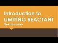 Sandwiches and Limiting Reactants