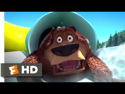 Open Season 2 (2008) - A Plus Sized Grizzly Scene (8/10) | Movieclips
