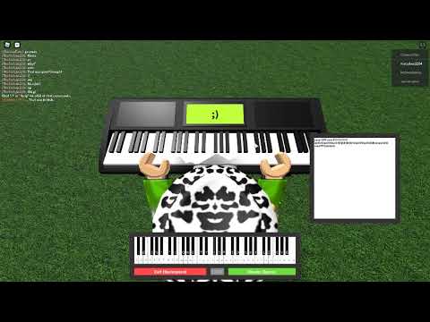 Coffin Dance Roblox Piano Easy 07 2021 - playing good songs on piano on roblox got talent