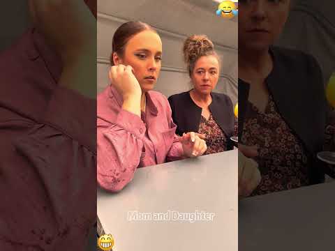 Mom and daughter #funny #funnyvideos #video #funnyshorts