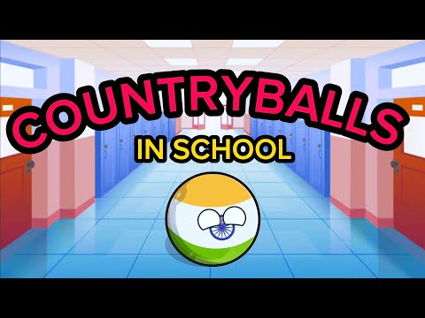 Countryballs in school Compilation [Funny 🤣] | @Random_Comparison