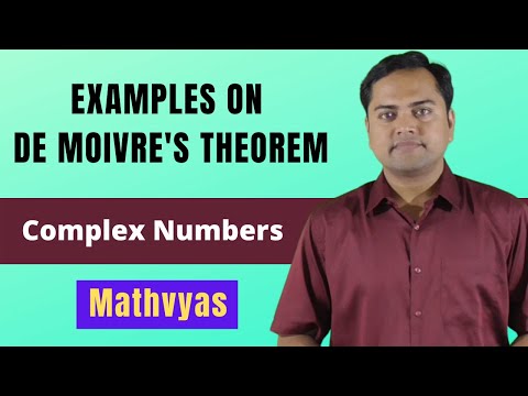 Examples on De Moivre's theorem | DMT | Complex...