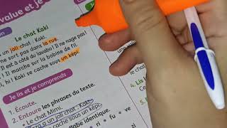  Mes apprentissages en français 3ėme aep page:40/je mévalue et je consolide mes aqi