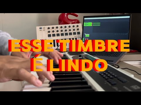 Me Surpreendi com o Timbre do Teclado AZ Keys Sense
