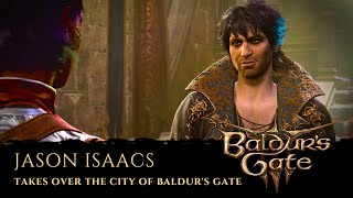 Baldur\'s Gate III introduces Lord Enver Gortash voiced by Jason Isaacs