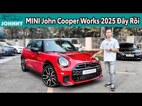 Trải nghiệm MINI John Cooper Works 2025 đã có mặt tại đại lý, giá 2,5 tỷ đồng